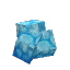 Cyan Crystal - Medium