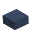 Dark Blue Runic Brick Half Slab