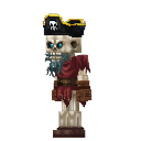 Skeleton Pirate Captain